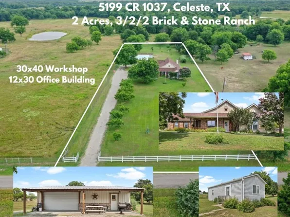 5199 County Road 1037, Celeste, TX 75423
