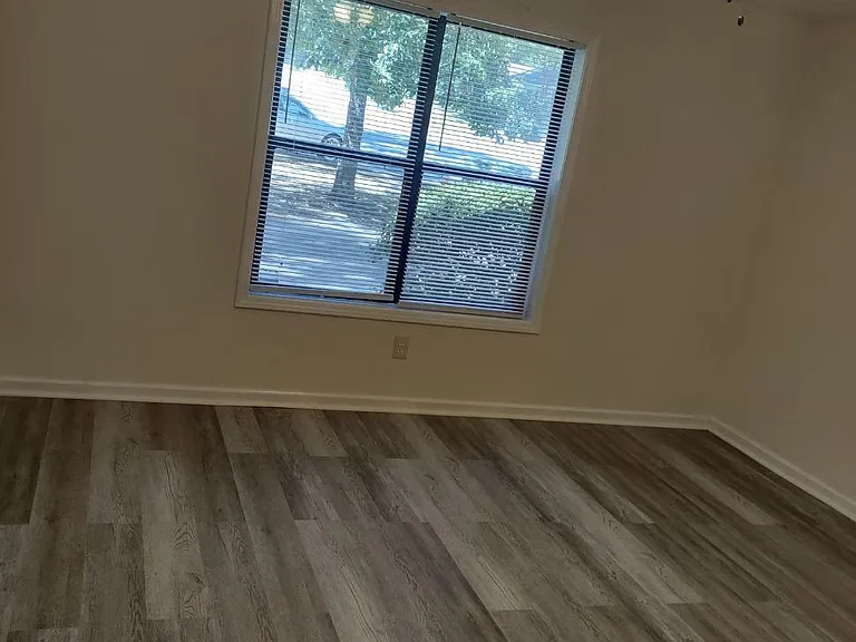 Bedroom with new ceiling fan
