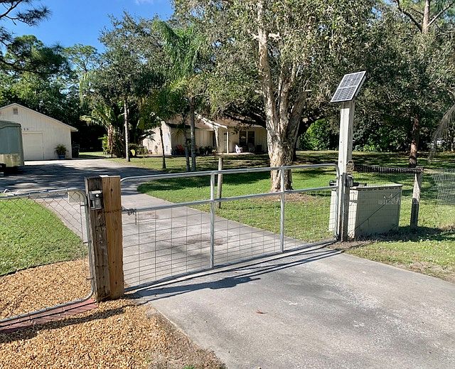 Completely Fenced, Security Gate & Cameras