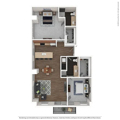 Floor plan 206