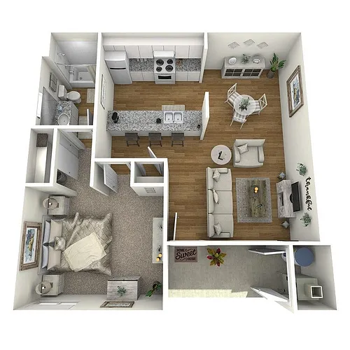 Floor plan B