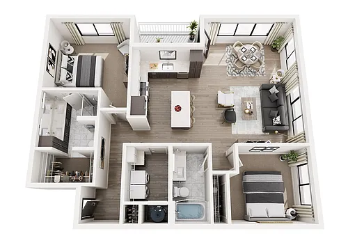 Floor plan C-3A