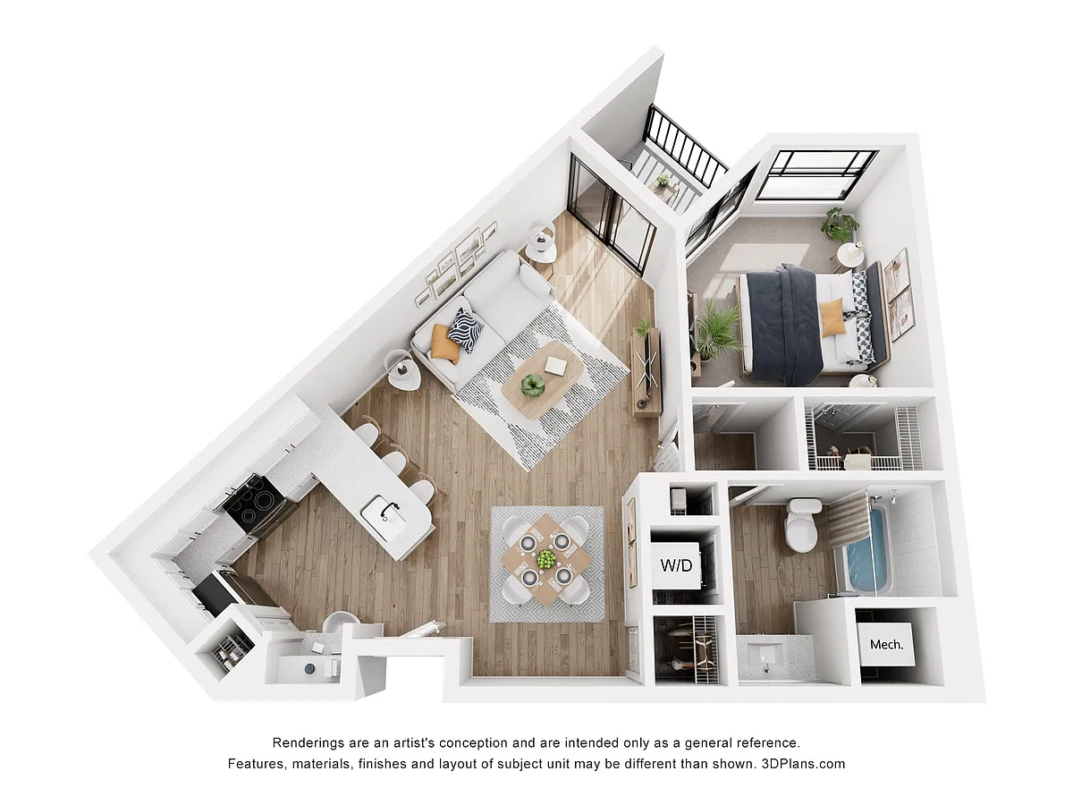 Floor plan Fern Renovated