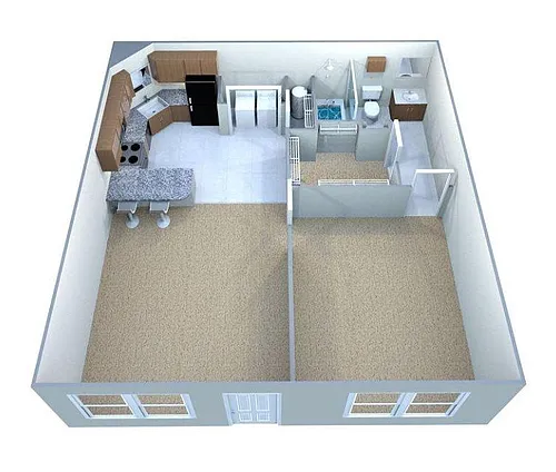 Floor plan Custom Deluxe III