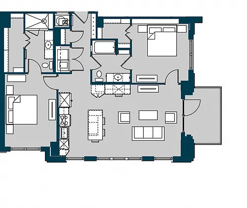 Floor plan B4