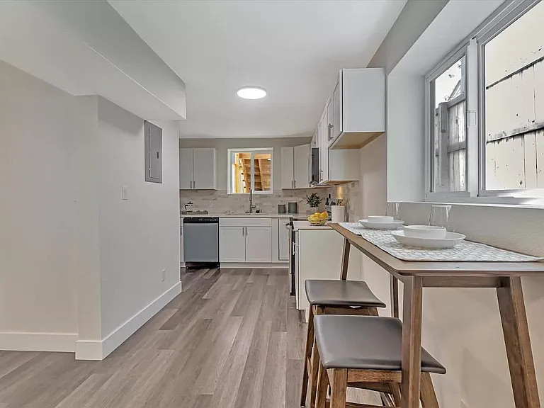 Kitchen area.