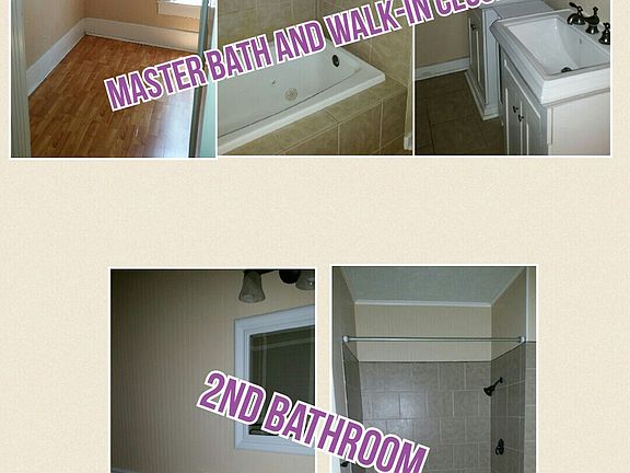 Bathrooms in Main house