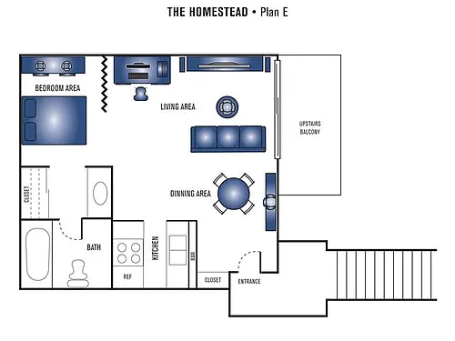Floor plan Plan E