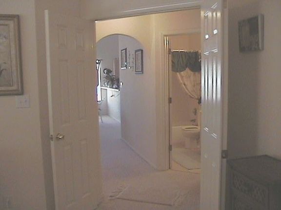 Double doors Master Bedroom