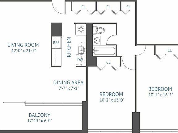 2nd image of 70 W 95th St APT 26A