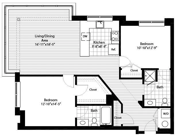 Floor plan B10