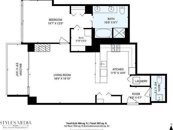 2nd image of 1600 S Prairie Ave Unit 2106