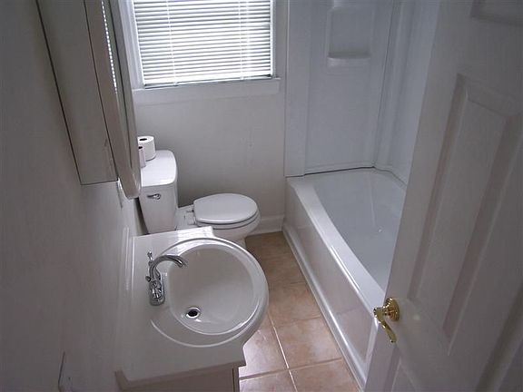 All new bath fixtures and ceramic tile