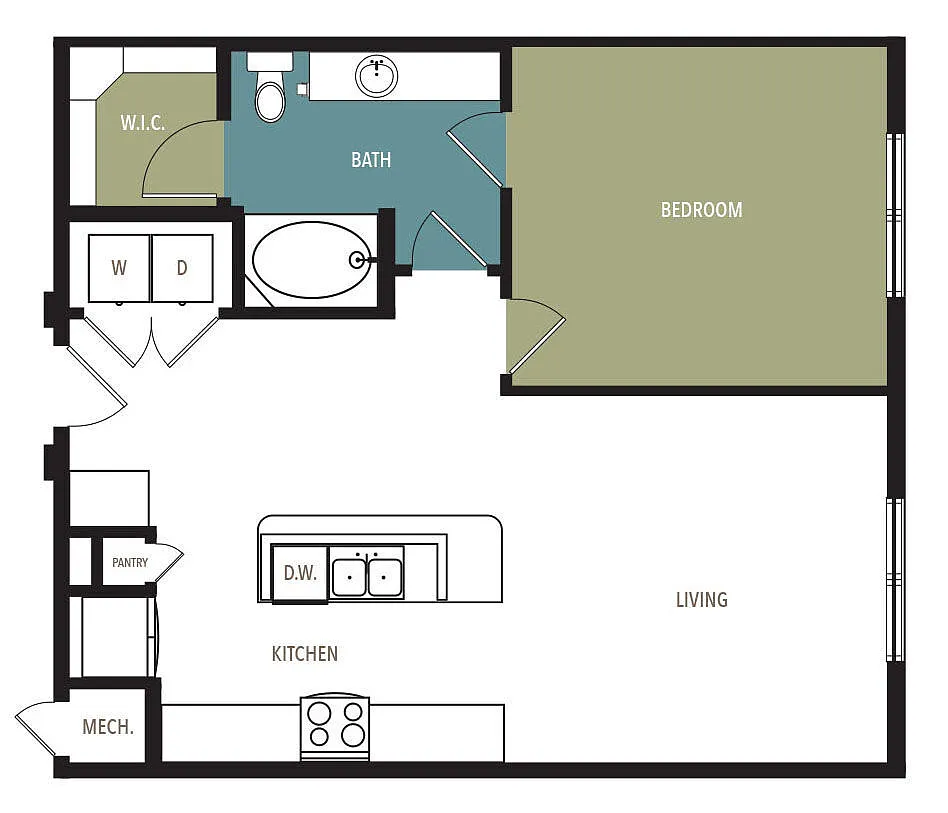 Floor plan A6