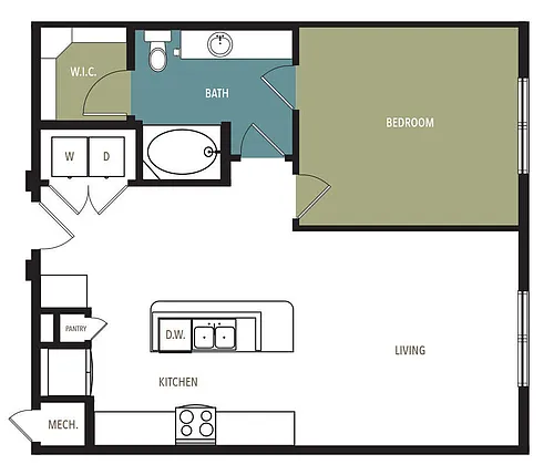 Floor plan A6