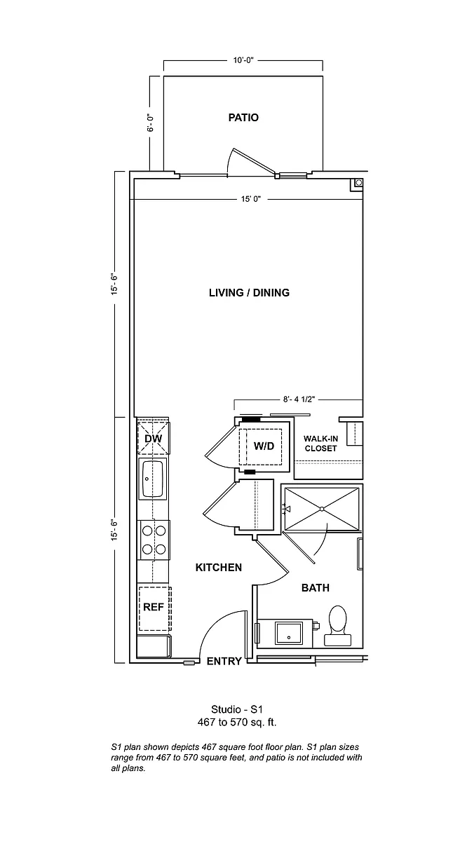 Floor plan S1-Floorplan