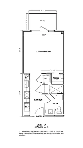 Floor plan S1-Floorplan