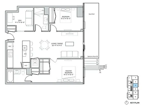 Floor plan C1