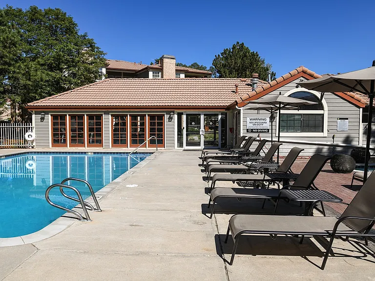 Go for a splash in the sparkling salt-water pool