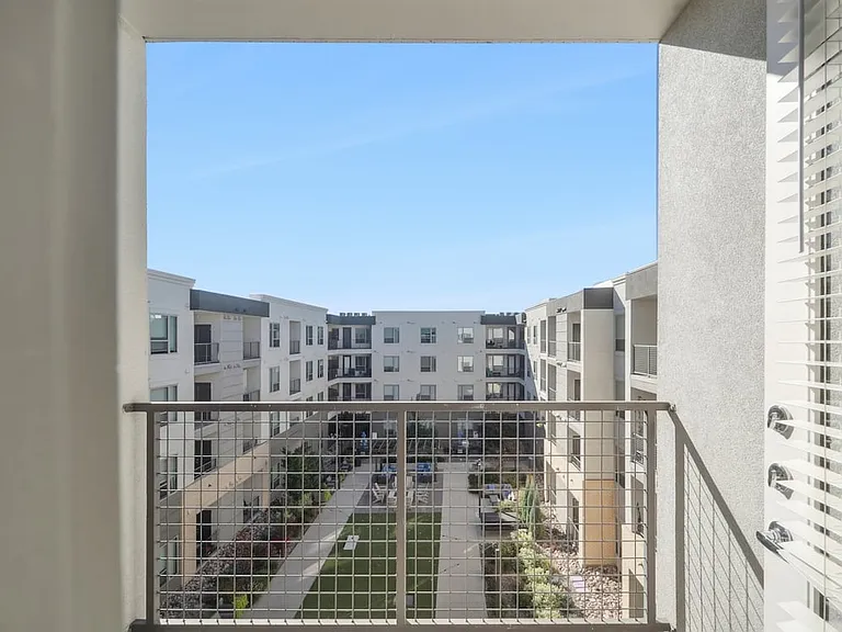 Private balcony