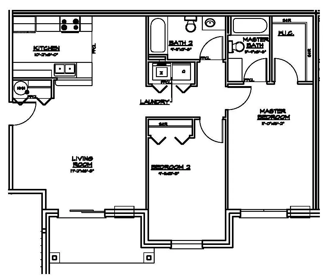 Floor plan The Trillium