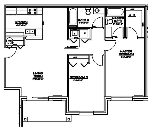 Floor plan The Trillium
