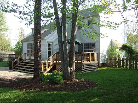 Deck and patio