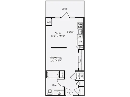 Floor plan Aspen