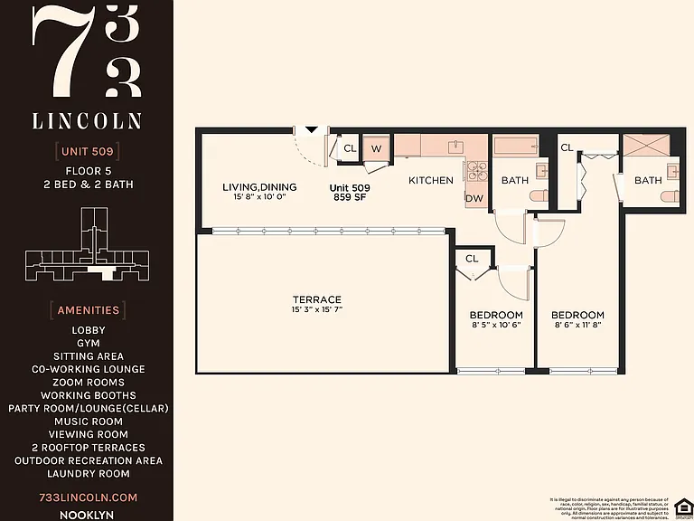 733 Lincoln Pl #1509 — Photo 2