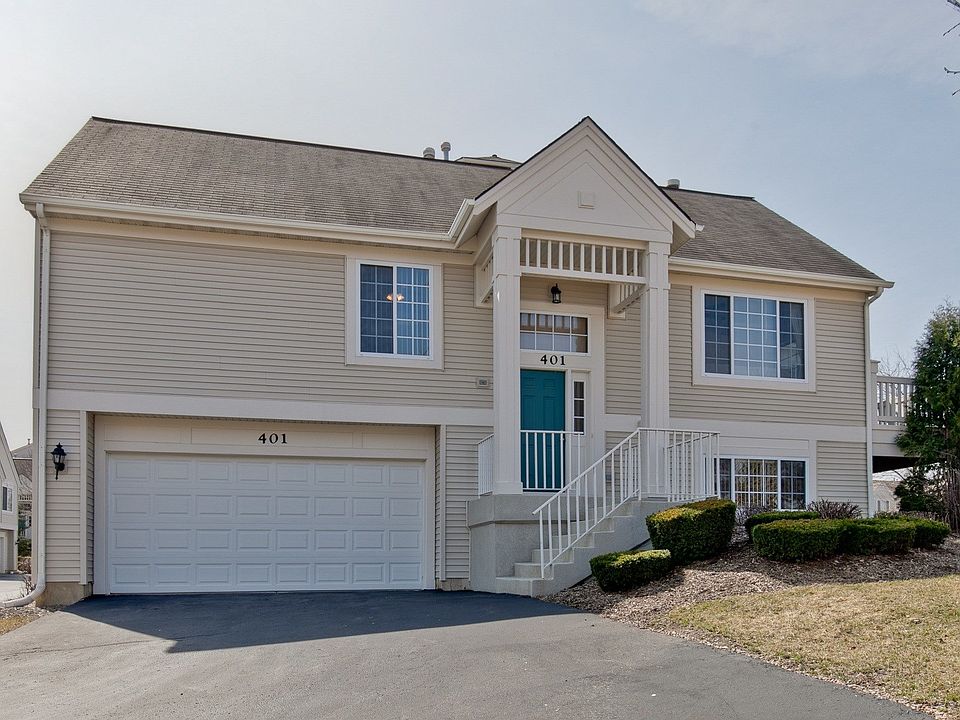 Two-car garage with extra parking in your own driveway.