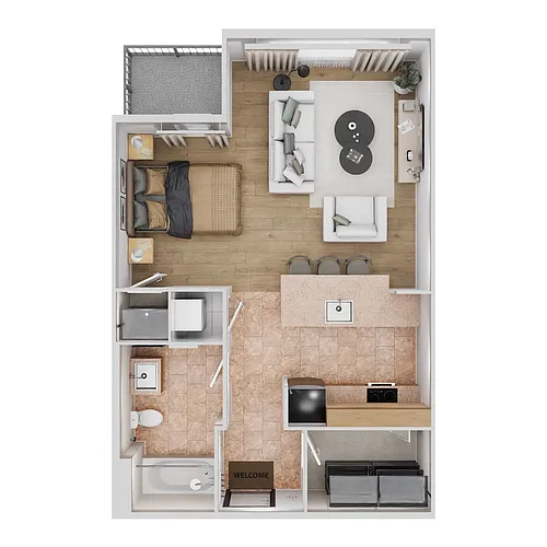 Floor plan A4