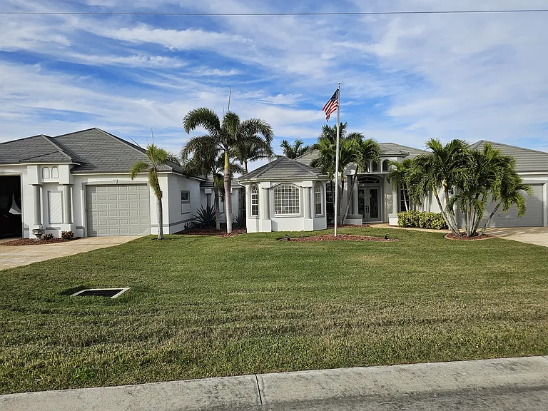 Rental is home and 3 car garage only - Not the over size garage on the left side