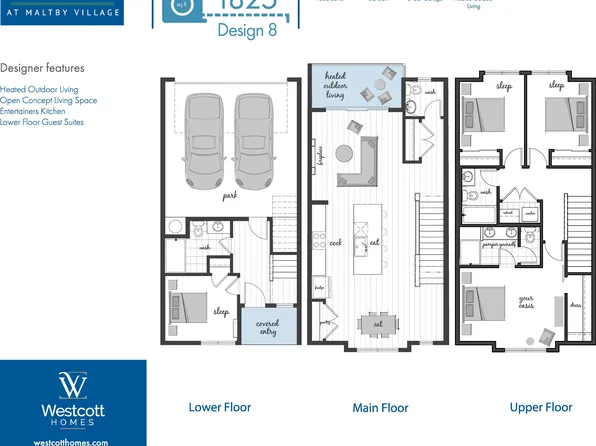 1825 - Design 8 Plan, Moray at Maltby Village