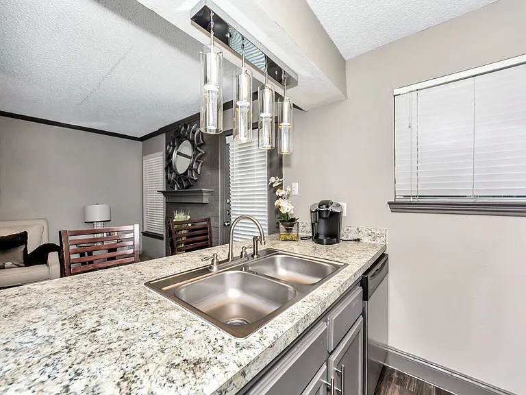 Modern kitchens with updated finishes and functional layouts.