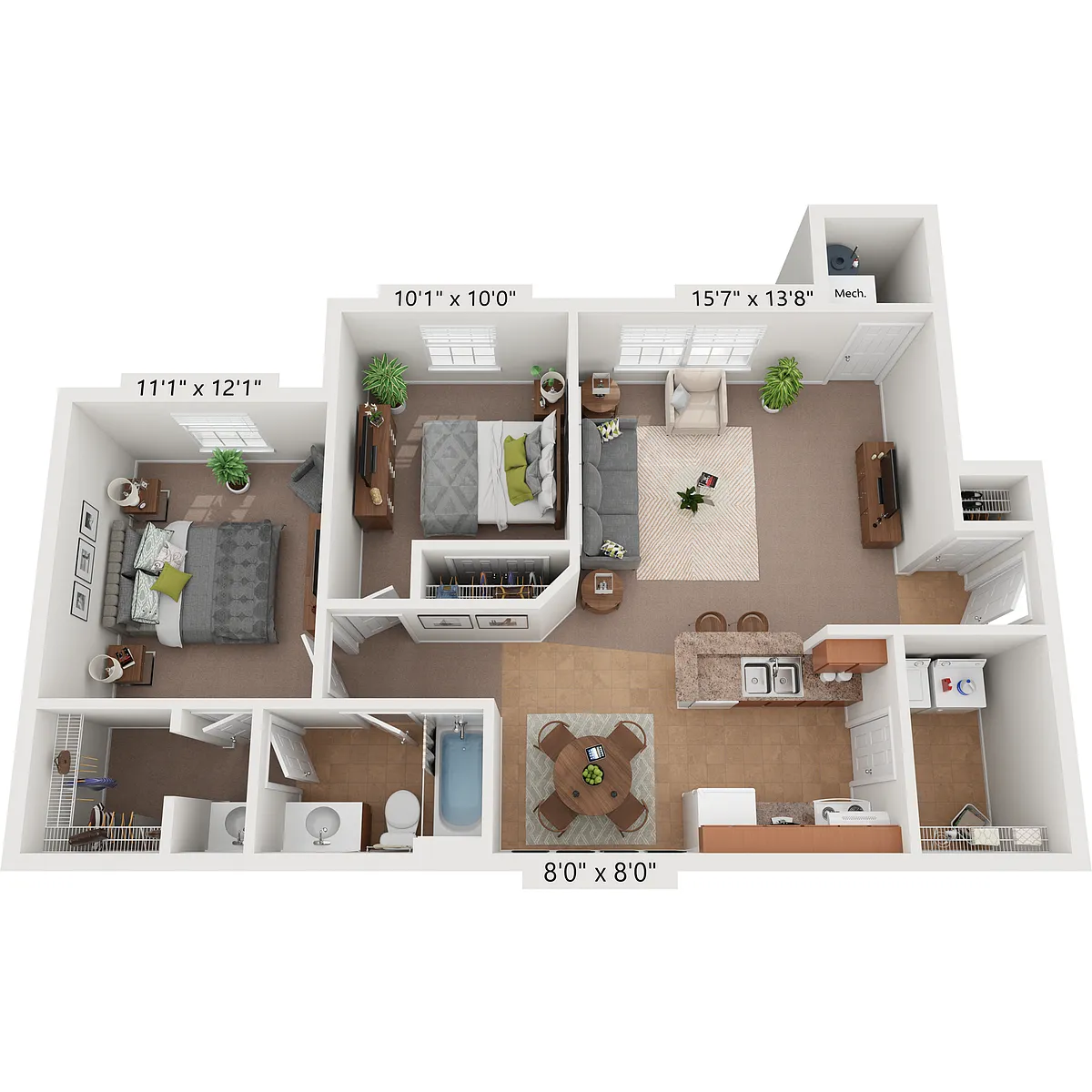 Floor plan Birch