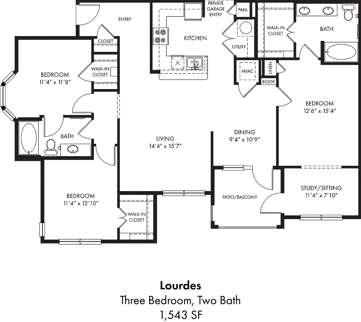Floor plan C1