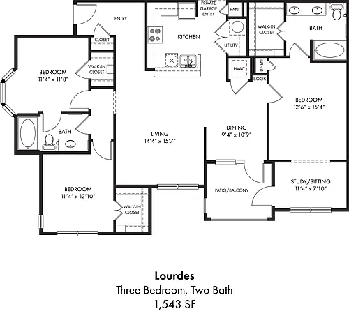 Floor plan C1