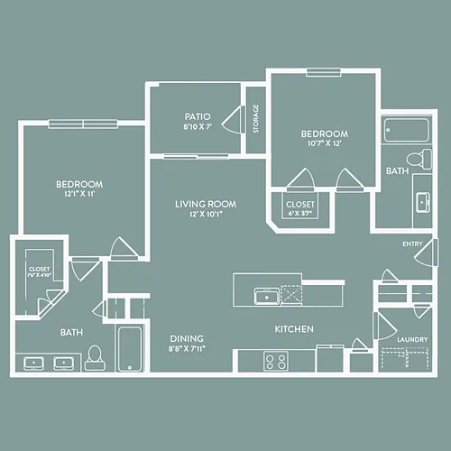 Floor plan B2 Travis