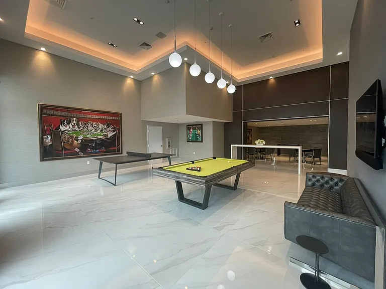Recreation Clubhouse with Billiards Area and Game Room