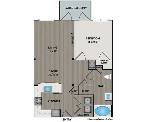 Floor plan Broadway