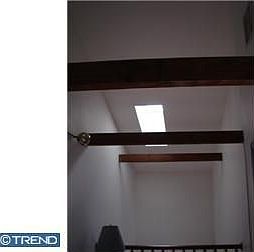 Skylights with wood beams