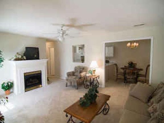 Gas Log Fireplace with FR
