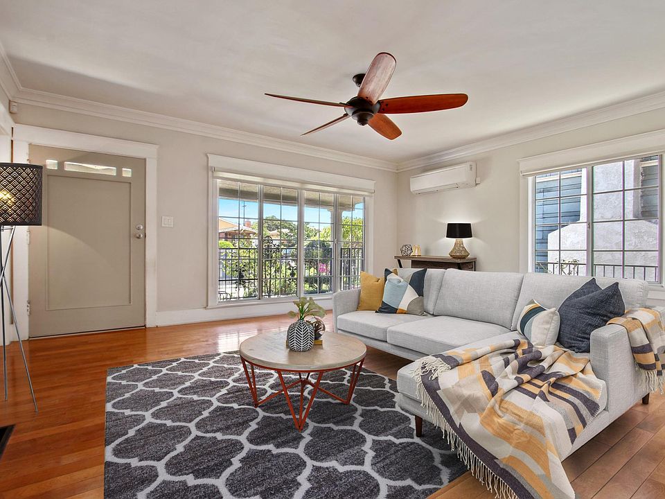 Spacious living room (virtually staged)