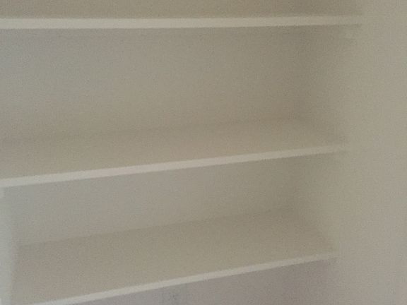 Open storage in Master Bedroom