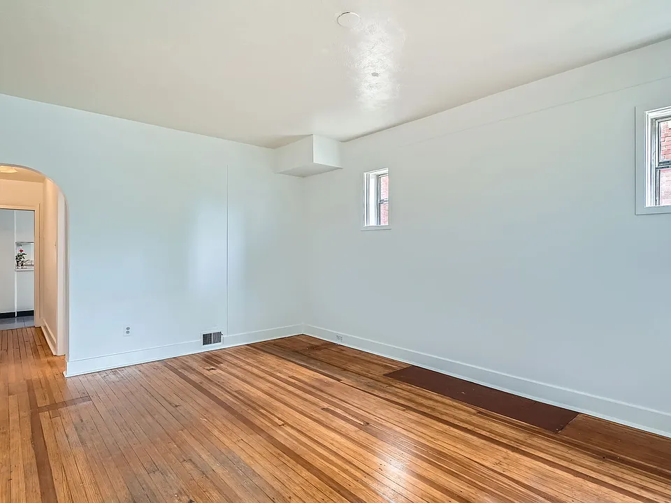 Downstairs unit living room.
