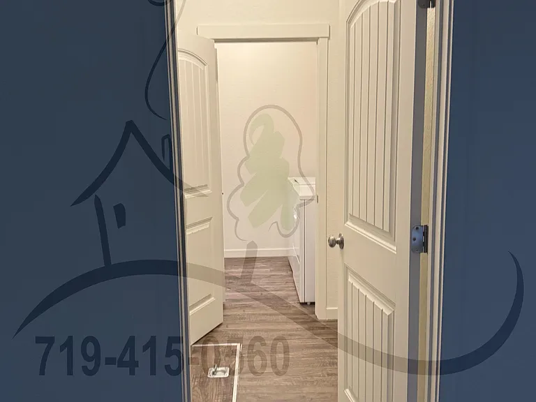 Master Closet with Access to Laundry