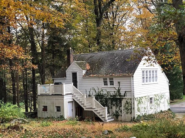back porch and entrance