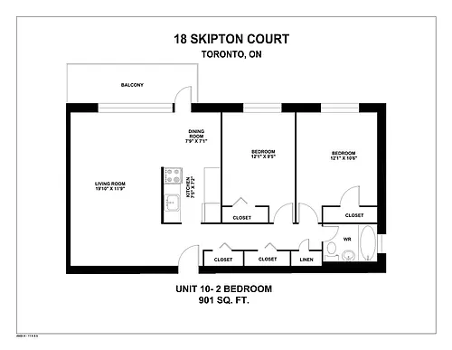 Floor plan 18-310