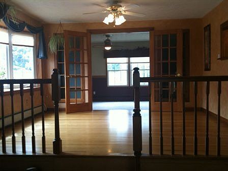 Raised Oak Dining Room w/Pass-through to Kitchen