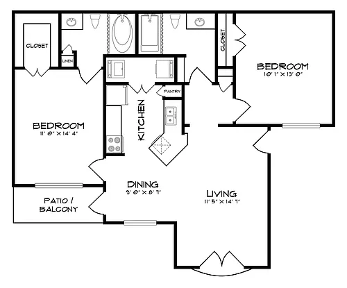 Floor plan B4